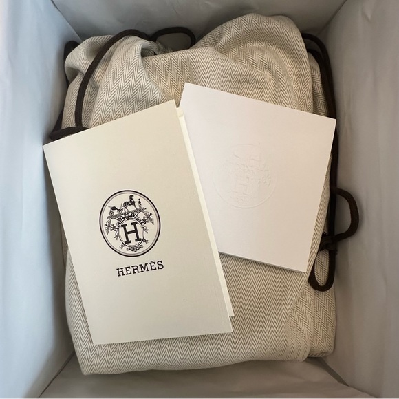 HERMÈS | Authentic NEW w BOX 2023 In-the-Loop 18 Swift Clemence Taurillon EToupe - Picture 14 of 16